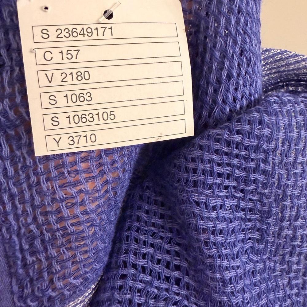 Staring at Stars Purple Scarf - Picture 3 of 3